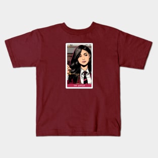 the justice - house of anubis tarot card Kids T-Shirt